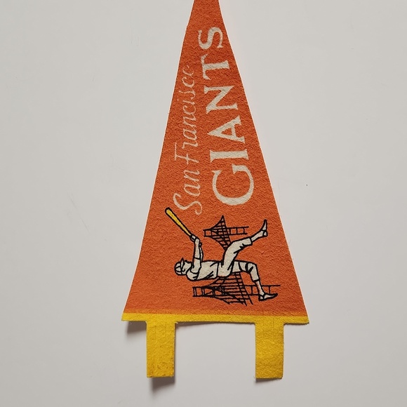 Vintage baseball team small pennant flags - Picture 6 of 11